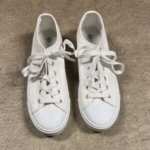 Classic White Women's Sneakers